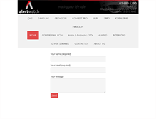 Tablet Screenshot of alertwatch.ie